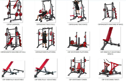 Fitness Equipment Strength Exercise Shoulder Press Smith Machine