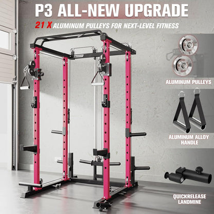 PPC-P3 Power Cage with Cable Crossover System, 1200LB Capacity