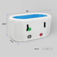 Cold Plunge Tub Designed for Recovery, WiFi App Control, 80 Gallon Capacity, Reaches 37°F