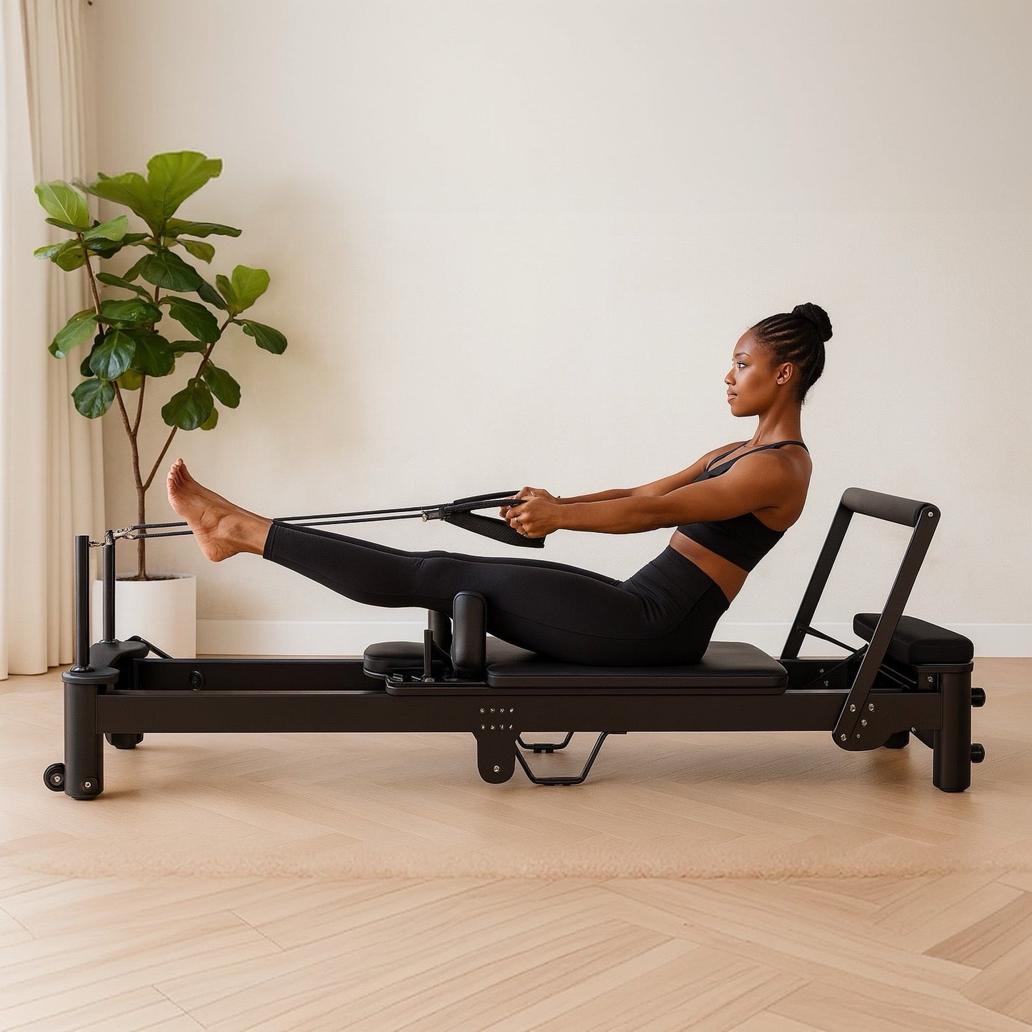 Luraush - Foldable Instructor-Recommended Pilates Reformer