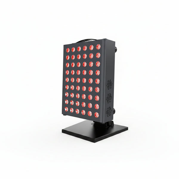 Red Light Therapy Panel Designed for Daily Wellness, 4 Wavelengths, 72 Quad-Chip LEDs, Touchscreen Control