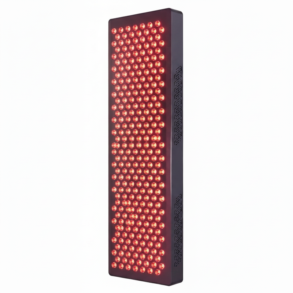 Red Light Therapy Panel Device – Full Body Panel, 630Nm 660Nm 810Nm 850Nm Red & near Infrared Light Therapy, 300 Quad Chip Leds, Brightness Control, Pulse Mode – ULTRA1500