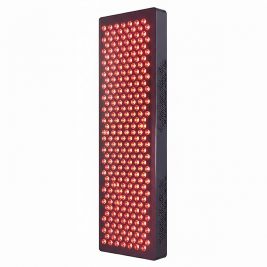 Red Light Therapy Panel Device – Full Body Panel, 630Nm 660Nm 810Nm 850Nm Red & near Infrared Light Therapy, 300 Quad Chip Leds, Brightness Control, Pulse Mode – ULTRA1500